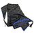 Bufanda Louis Vuitton Graffiti Negro x Azul % Seda Cuero