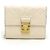 Billetera Metis Compacta para Mujer Louis Vuitton Monogram Empreinte Crème (Blanco)