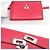 Hermès Kelly Porte Valeur Klapp-Langbörse Rosa Pink - Ansicht 4