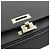 Hermès Hermes Victoria J gravierte Schultertasche aus schwarzem Taurillon - Ansicht 5