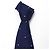 Louis Vuitton Silk Tie with Dotted Monogram Pattern for Men Blue - view 6