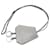 Hermès Hermes Gray Leather Clochette Brown  - view 3