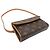 Borsa a Spalla Pochette Florentine Donna Louis Vuitton Marrone - vista 3