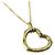 Elsa Peretti Collana in rubino a forma di cuore aperto in oro giallo 18K Tiffany & Co. - vista 2