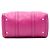 Borsa Boston Joy in microguccissima rosa medio di Gucci - vista 3