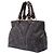 Borsa Cabat in tela stampata marrone Bottega Veneta Marrone scuro - vista 2