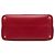 Prada Rotes Mittleres Saffiano Leder Doppeltes Handtasche - Ansicht 3