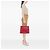 Prada Rotes Mittleres Saffiano Leder Doppeltes Handtasche - Ansicht 6