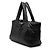 Bolsa tote Coco Cocoon em nylon acolchoado preto médio da Chanel Bordeaux - vista 2