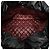 Bolsa tote Coco Cocoon em nylon acolchoado preto médio da Chanel Bordeaux - vista 4