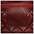 Bolsa tote Coco Cocoon em nylon acolchoado preto médio da Chanel Bordeaux - vista 5