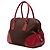Prada Bauletto Tasche aus Canapa-Leinwand mit braunen Cinghiale-Besätzen - Ansicht 2