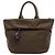 Prada braune Tessuto wendbare Handtasche Khaki
