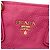 Bolsa tote conversível aberta com zíper lateral em vitello daino rosa da Prada - vista 5