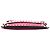 Valentino Borsa in pelle rosa Rockstud Triple Zip Crossbody - vista 3