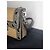 Borsa a tracolla Marc by Marc Jacobs in tela e pelle con borchie Marrone Beige - vista 4
