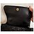 Tory Burch Borsa a spalla in pelle nera trapuntata con catena dorata Nero - vista 11