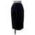 Yves Saint Laurent Jupe en velours noir SAINT LAURENT Rive Gauche  - vue 1