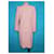 Yves Saint Laurent Rive Gauche Skirt Suit Pink Cotton  - view 4