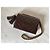 Borsa Classic Flap Chanel in pelle marrone scuro - vista 16