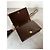 Borsa Classic Flap Chanel in pelle marrone scuro - vista 17
