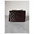 Borsa Classic Flap Chanel in pelle marrone scuro - vista 2