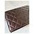 Borsa Classic Flap Chanel in pelle marrone scuro - vista 8