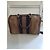 Borsa Gucci Boston in pelle e tela marrone - vista 2