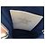 Borsa a tracolla Louis Vuitton Danube Blu Eggshell in tela Bianco sporco - vista 5