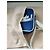 Borsa a tracolla Louis Vuitton Danube Blu Eggshell in tela Bianco sporco - vista 7