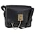 Céline Borsa a Spalla CELINE in Pelle Nera e Oro Auth hk3373 Nero D'oro
