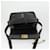 Céline Borsa a Spalla CELINE in Pelle Nera e Oro Auth hk3373 Nero D'oro - vista 10