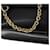 Céline Borsa a Spalla CELINE in Pelle Nera e Oro Auth hk3373 Nero D'oro - vista 9