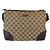 Borsa a Spalla GG Canvas Gucci Beige Argento 114273 Auth fm5091 - vista 13