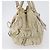 PRADA Borsa a mano arricciata in nylon 2 in 1 avorio oro Auth 173201 D'oro Crudo - vista 4