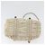 PRADA Borsa a mano arricciata in nylon 2 in 1 avorio oro Auth 173201 D'oro Crudo - vista 5