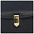 Borsa a spalla in tela a nido d'ape Christian Dior Nero Oro Auth 173474 D'oro - vista 17