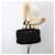 PRADA Borsa a mano in nylon nero argento Auth 173607 - vista 25