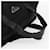 PRADA Borsa a mano in nylon nero argento Auth 173607 - vista 7