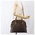 Céline Sac à main en toile Macadam CELINE en cuir PVC 2 en 1 marron or Auth ep13453 Doré - vue 24