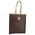 Céline Borsa tote in tela Macadam CELINE in pelle PVC marrone oro Auth ep13444 D'oro