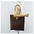 Céline Borsa tote in tela Macadam CELINE in pelle PVC marrone oro Auth ep13444 D'oro - vista 19