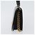 Chloé Borsa a spalla in pelle Chloe con catena nera e oro Auth 172236 Nero D'oro - vista 3
