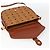Borsa a Spalla MCM Vicetos Logogram in Pelle PVC Marrone Oro Auth 173556 - vista 10