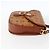 Borsa a Spalla MCM Vicetos Logogram in Pelle PVC Marrone Oro Auth 173556 - vista 4