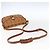 Borsa a Spalla MCM Vicetos Logogram in Pelle PVC Marrone Oro Auth 173556 - vista 7