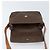 Céline Sac à bandoulière circulaire en toile Macadam CELINE en cuir PVC marron et or Auth ep13354 Doré - vue 10