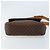 Céline Sac à bandoulière circulaire en toile Macadam CELINE en cuir PVC marron et or Auth ep13354 Doré - vue 5