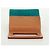 Céline Bolsa de mão em lona Macadam C da CELINE em camurça azul turquesa prateado Auth 170908V Prata - vista 6