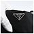 Borsa a Spalla PRADA in Nylon Nero Argento Autentica 170446 - vista 10
